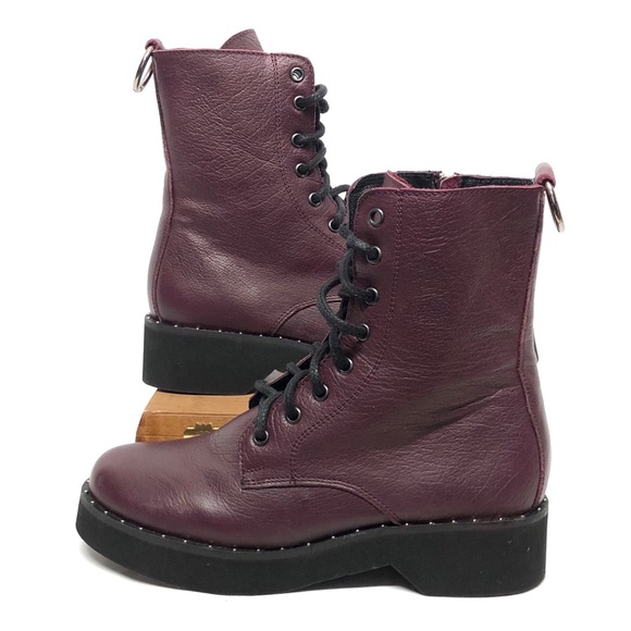 Steve Madden Rocco Combat Boots - Picture 4 of 8